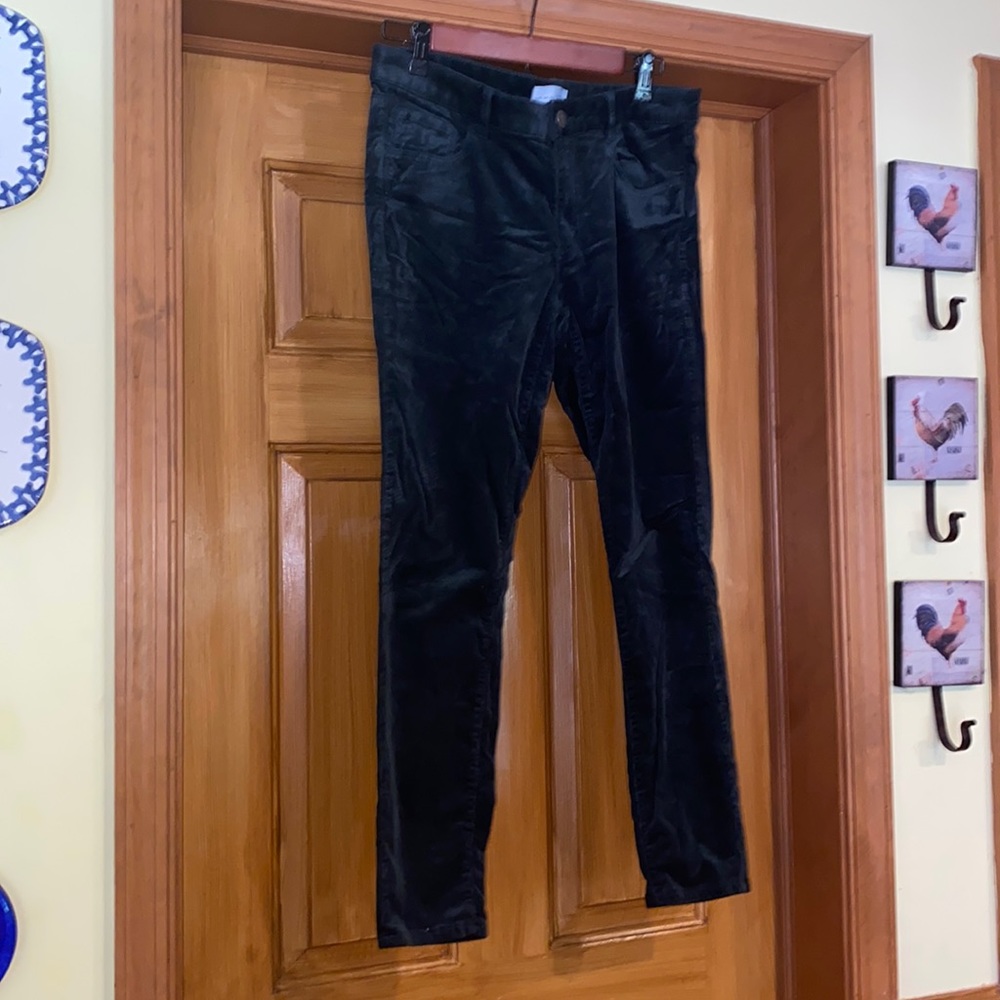 LOFT Forrest Green Corduroy Pants